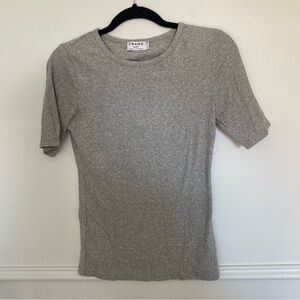 𝅺FRAME Denim Grey Short Sleeve Tshirt Medium